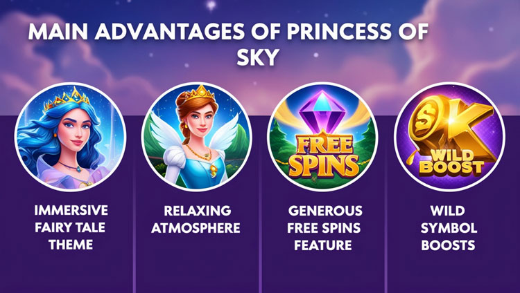 Princess of Sky slot machine gameplay